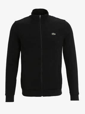 LACOSTE | Mens Black Full Zip Sweater